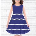 thumbnail image 4 of Birdeem Robe Sans Manches Col Rond Mode Filles Été Nouvelle Robe Imprimée Col Rond Sans Manches, 4 of 12