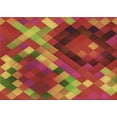 thumbnail image 1 of Ahgly Company Indoor Rectangle Patterned Love Red Area Rugs, 4' x 6', 1 of 6