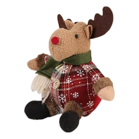 VerPetridure Christmas Sitting Decoration Christmas Doll Santa Claus Snow Man Elk Doll Christmas Decoration Xmas Tree Decent Ornaments