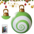thumbnail image 1 of Decoraciones Navideñas para Exteriores Bolas Inflables Gigantes 24 Pulgadas Con Y Navideña Remota, 1 of 9