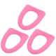 thumbnail image 5 of Cojín Universal para Asiento de Inodoro, Tejido, Lavable en Verano, Forma O, Rosa, 5 of 6
