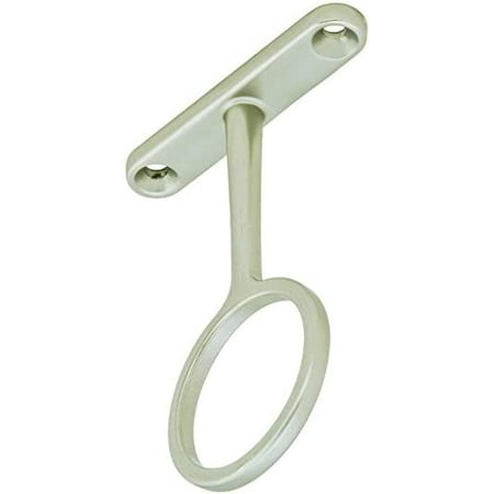 

Sturdy Steel Center Closet Rod Support Bracket For Standard 1-5/16 Diameter Closet Rods (5 Matt Aluminum)