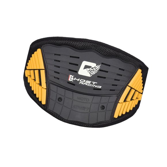 mmirethe Ceinture de Course Motocross Surpport Protecteur de Taille Jaune