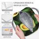 thumbnail image 3 of Disketp Fresh Avocados Bolsa Térmica para Almuerzo, Lonchera con Abertura Amplia y Gran Capacidad, Organizador Reutilizable para Mujeres, Hombres y Adultos, 3 of 6