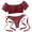 Wine, variant on Women's Sexy Lingerie One Shoulder Tube Top Sexy Lingerie Lace Bra Panties Two Piece Pajamas Set Very Sexy Lingerie for Women See Thru Seamless 3d Padded Front Buckle Support Bra Bodysuit Lingerie for