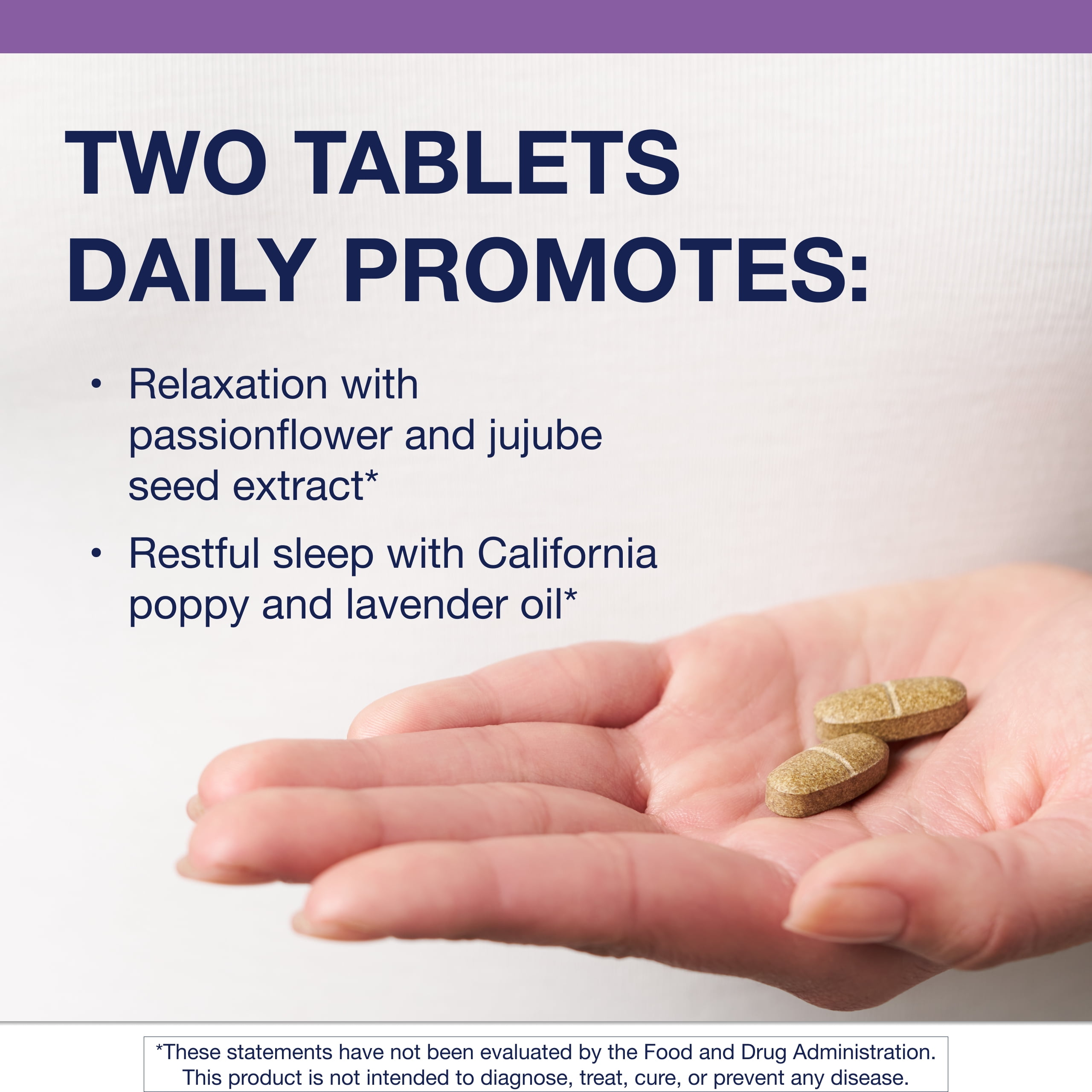 Metagenics Tran-Q Sleep - for Stress Management & Sleep Support - with California Poppy, English Lavender & Passion Flower Herb - Melatonin Free - 60 Tablets