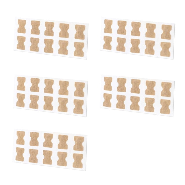 Parches Para Uñas De Los Pies Sin Pegamento Parche De Corrección De Uñas De Los Pies Tela No Tejida Corrector De Curación De Uñas Pegatina Transpirable Impermeable Herramienta 5 Juegos Monstrate AF000477-00