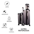 thumbnail image 5 of Juego 3 Maletas Viaje Grande 25 Kg Y 10 Kg Con Neceser Para Avion Carry On, 5 of 5