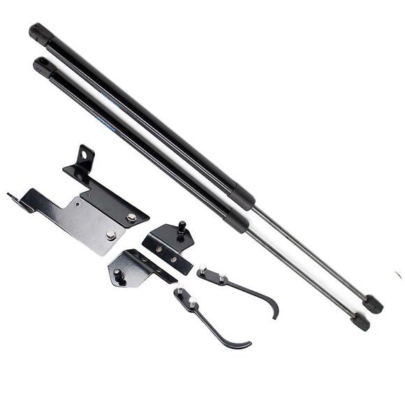 For Jeep Wrangler (jk) 2007-2018 Front Hood Bonnet Modify Gas Struts Lift Support Shock Damper Carbon Fiber Piston Rods Springs