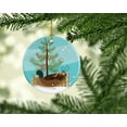 thumbnail image 2 of Carolines Treasures BB9233CO1 Khaki Campbell Duck Christmas Ceramic Ornament, 2 of 2