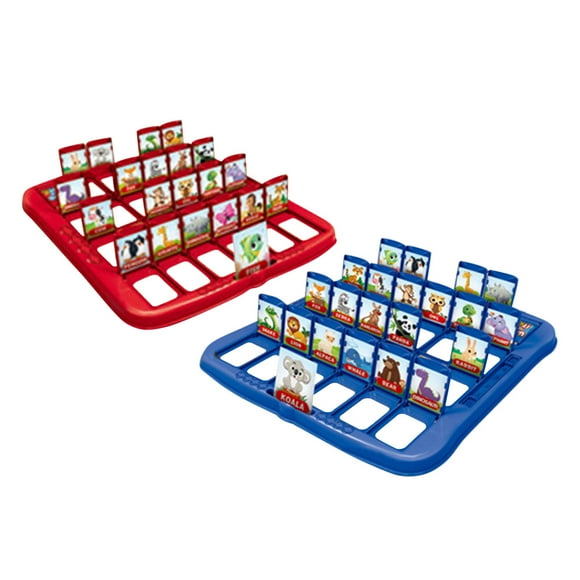 A Guess Who Board Game For Kids - Logic Reasoning Tabletop Game With 96 Character Cards - Parent-Child Interactive Educational Toy For Family Game Night - 6.5 X 4.9 Inches
