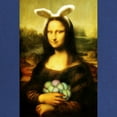 thumbnail image 2 of CafePress - Mona Lisa, The Easter Bunny Maternity T Shirt - Maternity Dark T-Shirt, 2 of 3