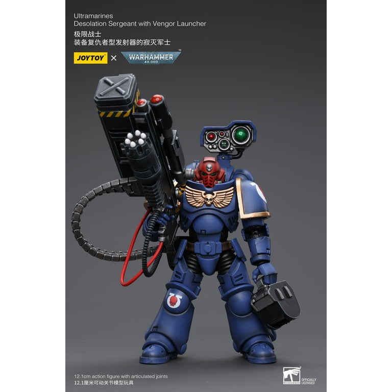 JoyToy - Warhammer 40K - Ultramarines: Desolation Sgt. with Vengor