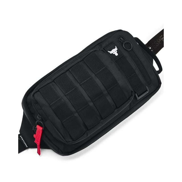 Under Armour Project Rock Riñonera para Hombre, (001) Black / / White, Talla única