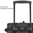 thumbnail image 4 of Rolling Cooling Bag, Rolling Cooler Dual Zipper Wide Application Wear  Insulated Waterproof Large Capacity  For Picnic, 4 of 8