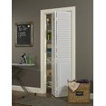 thumbnail image 5 of Spectrum SEALP36 36 x 80 in. Seabrooke PVC Louver over Panel Bifold Door, White, 5 of 5