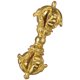 thumbnail image 3 of Adorno colgante antiguo con forma de bolsa de mortero Vajra, llavero con mortero Vajra, colgante para hacer collares., 3 of 7