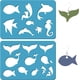 thumbnail image 1 of Plantillas para hacer aretes de 2 estilos, plantillas de animales marinos, criaturas del océano, plantillas de formas de joyería, plantillas de corte de delfín, caballito de mar y cola de ballena., 1 of 7