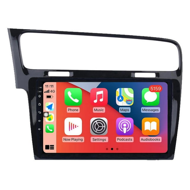 RoverOne Stéréo Voiture GPS Navigation CarPlay Android Écran Tactile Auto pour Volkswagen Golf 7 2012 - 2020