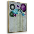 thumbnail image 3 of Silver Bouquet Framed Premium Gallery Wrapped Canvas - Ready to Hang - 25 x 37 - Gold Floating Frame, 3 of 9