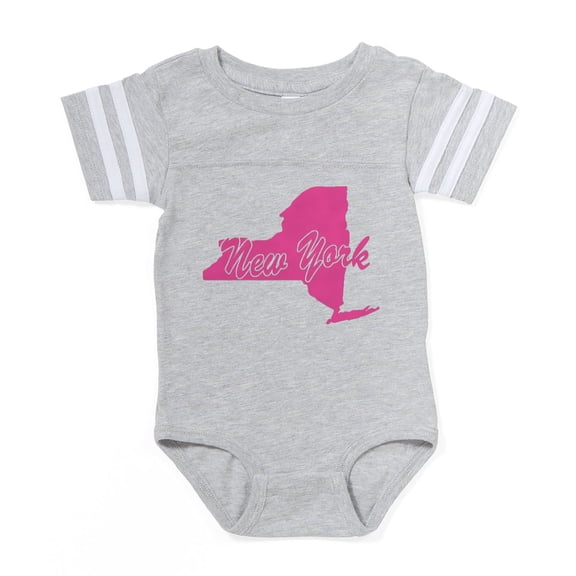 CafePress - New York - Cute Infant Baby Football Bodysuit