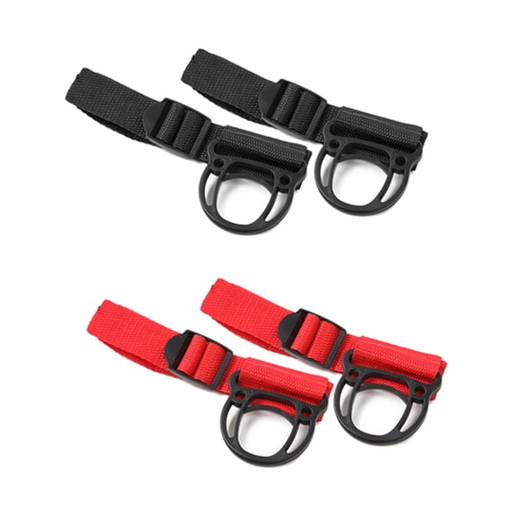 BOXIANG Roll Bar Clothing Hanger Hook Kit for Jeep Wrangler CJ YJ LJ TJ JK JKU JL JLU 4XE Gladiator JT Coat Hanging Rope Accessories
