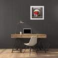 thumbnail image 3 of Triki, Bernadette 26x26 White Modern Wood Framed Museum Art Print Titled - Chaleur, 3 of 4