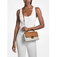 thumbnail image 4 of Michael Kors Women’s Tribeca Medium Satchel – Signature Logo Print Canvas Designer Handbag, 4 of 4