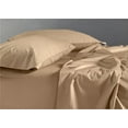 thumbnail image 3 of Pure Giza Cotton Full Size Bed Sheets Set- 300-TC Bedding – Full Size Bed, 20" Inch Deep Pocket 300TC Full Sheets - Taupe, 3 of 7