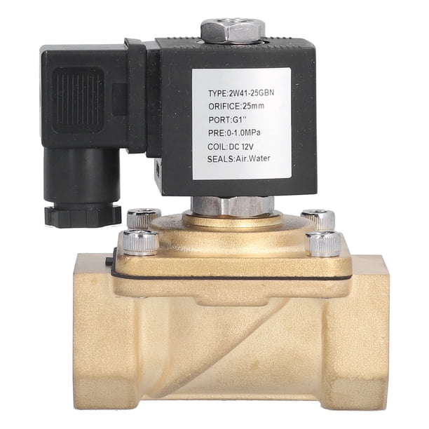 Válvula Solenoide Fácil Instalación Válvula De Gas Solenoide Gruesa Sin Fugas Alta Dureza Fuerte Para Gas Natural Para Agua Para Queroseno ANGGREK Hardware