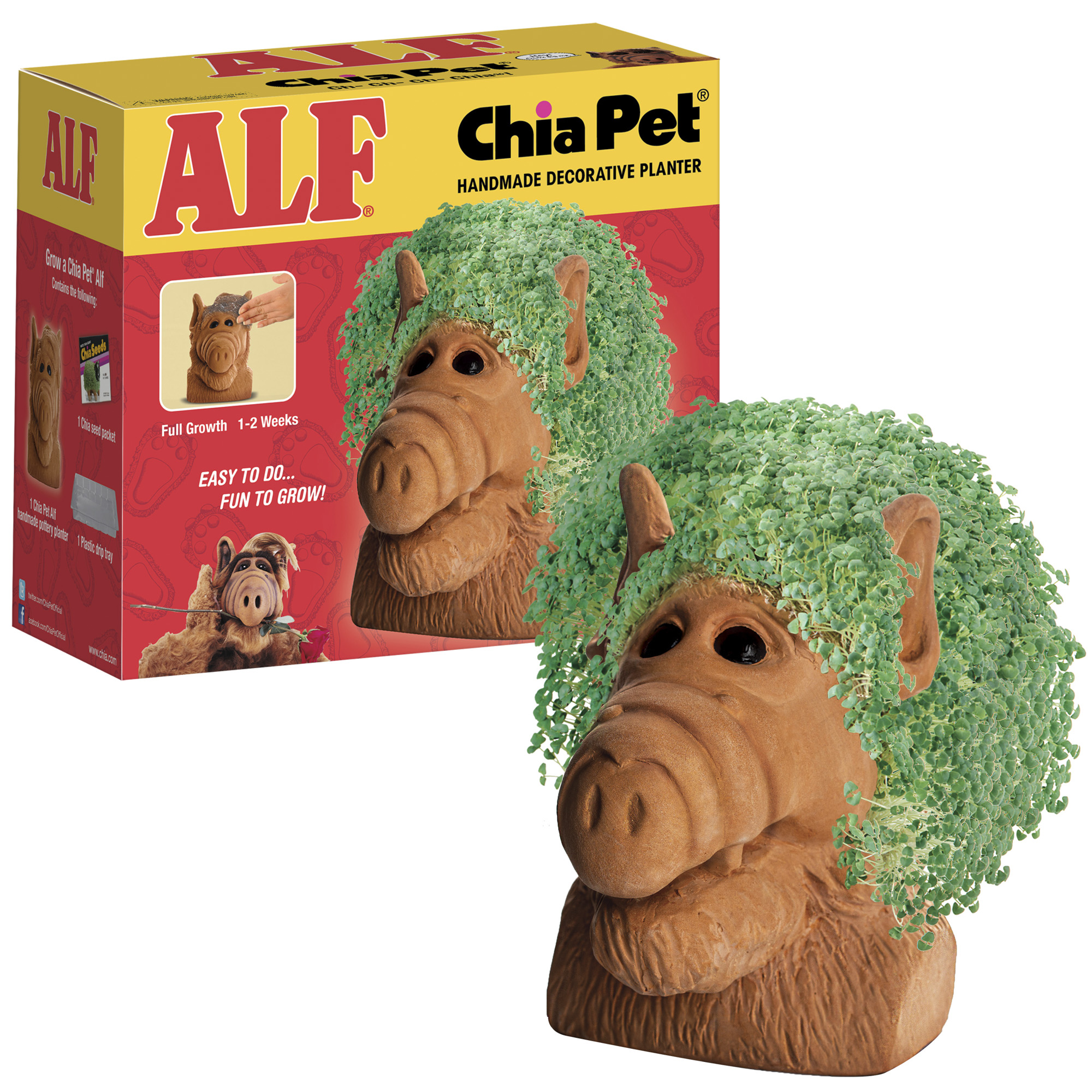 Chia Pet - Alf - Decorative Planter - image 5 of 5