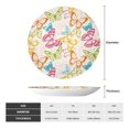 thumbnail image 2 of Kdxio Retro Colorful Butterfly Bone China Decorative Plate Ceramic Decorative Plate for Home Office Wall Stand Decorative Plates for Home Bedroom-10in, 2 of 6