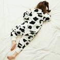 thumbnail image 6 of ATAIKU Toddler Sleeping Sack 9M-6T Winter Warm Flannel 2-Way Zipper Baby Sleep Sack with Feet, Infant Animal Cow Wearable Blanket, 6 of 8