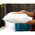 thumbnail image 3 of 4 Pack - Inserts de Coussin Lombaire Hypoallergéniques Premium Forme Carrée Polyester, Standard/blanc, 3 of 4
