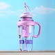 thumbnail image 5 of Botella de agua deportiva de paja de 1300 ml con mango de botella de beber portátil de gran capacidad Copa de agua de viaje para niños Uso diario, 5 of 6