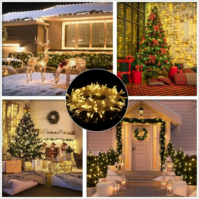 Dekofun 600 LED Curtain Fairy Lights 6m X 3m Hanging Gazebo Light