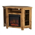 thumbnail image 3 of Pemberly Row 48" MDF Corner Fireplace TV Stand in Barnwood Finish, 3 of 13