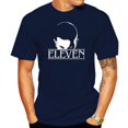 thumbnail image 3 of Stranger Style Pop Culture Things Eleven Cosplay Mens Black Size S-6XL T-Shirt, 3 of 5