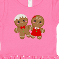 thumbnail image 3 of Inktastic Gingerbread Couple Girls Toddler Dress, 3 of 4