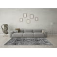 thumbnail image 3 of Ahgly Company Indoor Rectangle Abstract Gray Modern Area Rugs, 2' x 3', 3 of 4