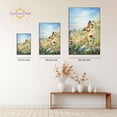 thumbnail image 4 of Eastern Print Butterflies Country Poster Wall Decor, Abstract Watercolor Minimal Animal Wall Prints for Nursery Farmhouse, Home, Office, Classroom Must Have Decoration, UNFRAMED, 8x12, 4 of 4