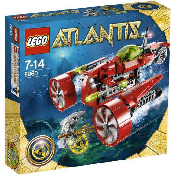 Pre-Owned Atlantis Typhoon Turbo Sub Set LEGO 8060 [Damaged Package]