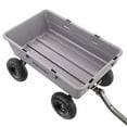 thumbnail image 4 of Gorilla Carts 5 Cu Ft Poly Dump Cart with Quick-Release, 800 lb Capacity, Gray, 4 of 9