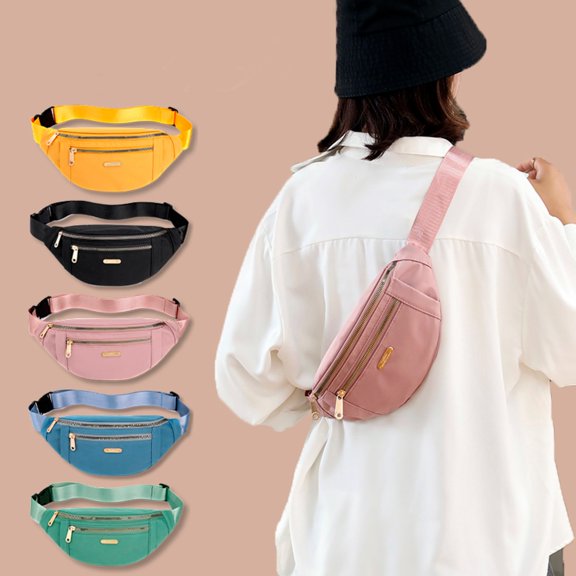 CAIXIA Womens Crossbody Purse Womens Versatile Cloth Layered Messenger Crossbody Bag, Convertible Mobile Phone Waist Shoulder Purse