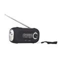 thumbnail image 1 of Equipo de radio Wind Up Radio solar Alarma SOS AM/FM Radio solar de emergencia Radio con manivela con batería recargable 4 modos Linterna Toma de auriculares Puerto USB para acampar al aire libre Send Maboto Equipo de radio, 1 of 7