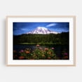 thumbnail image 2 of Reflection Lakes, Mt Rainier - Washington Photography Mountain Landscape Scenic Nature Lake Floral Wilderness Unframed Wall Art Print 4 x 6 inches, 2 of 7