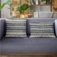 thumbnail image 3 of Plutus Brands Blue Plutus Harmony Border Luxury Throw Pillow 24 in x 24in, Double Sided 24" x 24", 3 of 9
