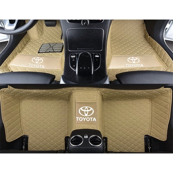 Car Floor Mats TOYOTA CAMRY 2009-2026 Hybrid Waterproof Leather Car Carpet