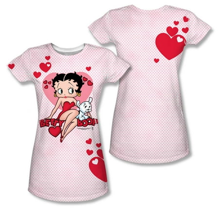 - Betty Boop Sweetheart Girls Jr Sublimation White