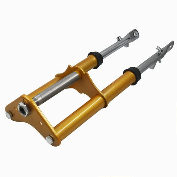 LABLT Front Fork Set Suspension Shocks Assembly Replacement for Honda 50 XR50 CRF50 (Gold)